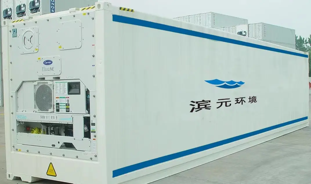 Containerised plant ready to ship