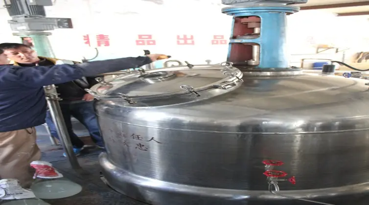 Fermentation vessel at our culture production base