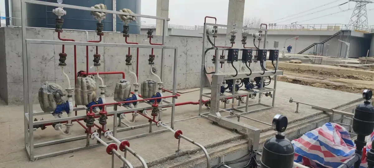 Skid fabrication, Yixing